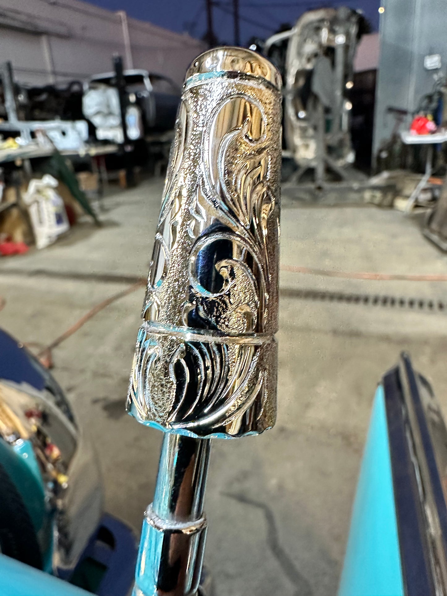 Impala 59-62 Antenna Billet Topper Raw