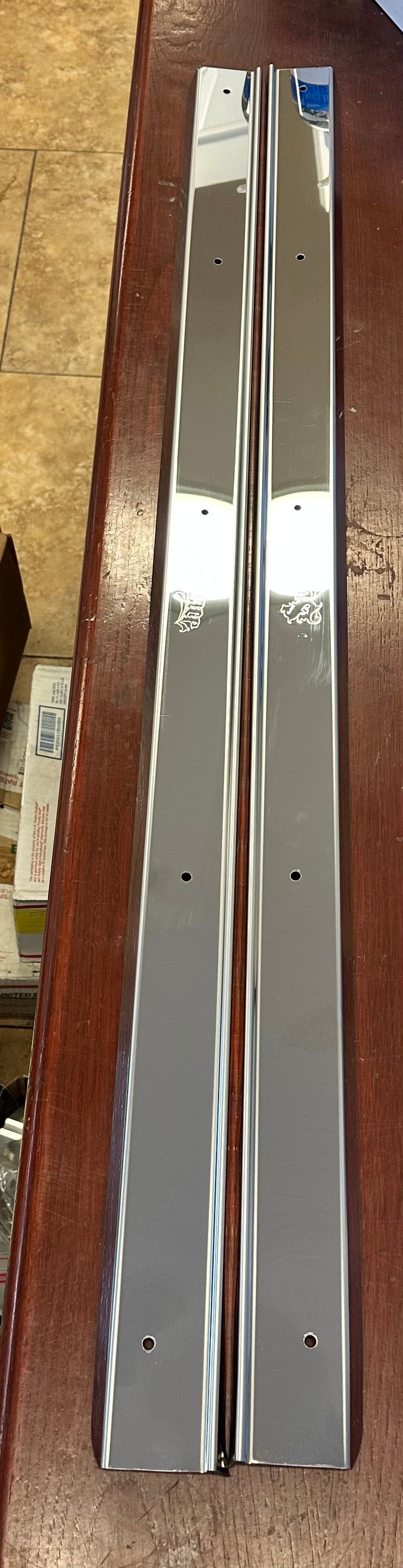 Mirror Finish Stainless Sill Plates 1961-1964 Impala